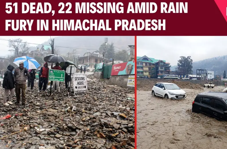 Himachal Pradesh Braces for Impact as Heavy Rain Triggers Red Alert Across the State 1 Himachal Pradesh Braces for Impact as Heavy Rain Triggers Red Alert Across the State