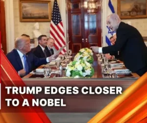 Netanyahu Nominates Trump for Nobel Peace Prize During White House Gaza Ceasefire Talks